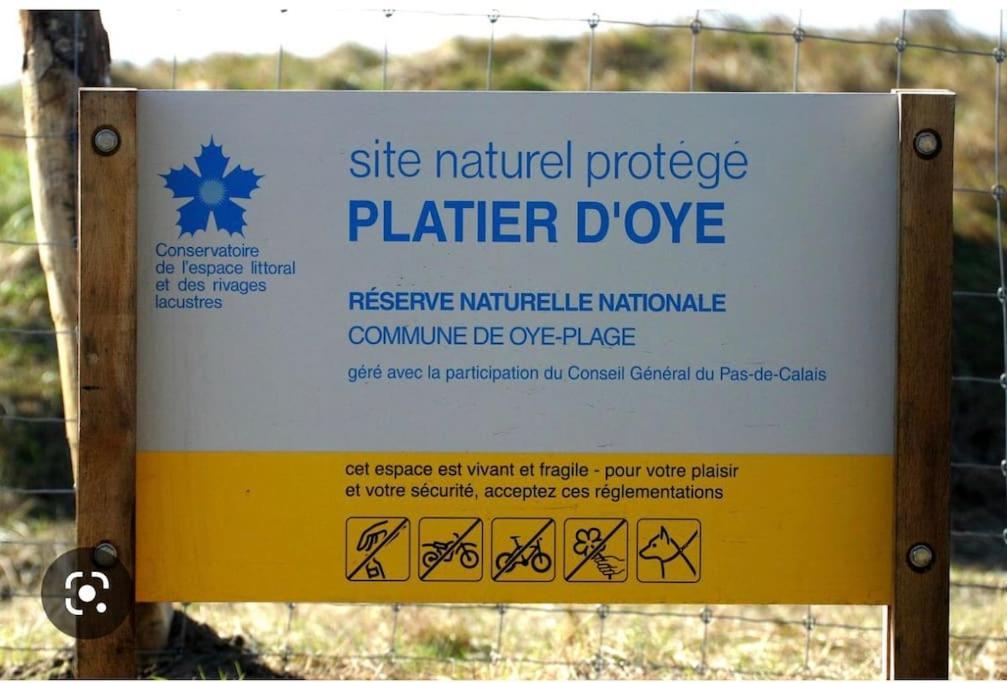 Gite Neuf Proche De La Plage Oye-Plage Экстерьер фото